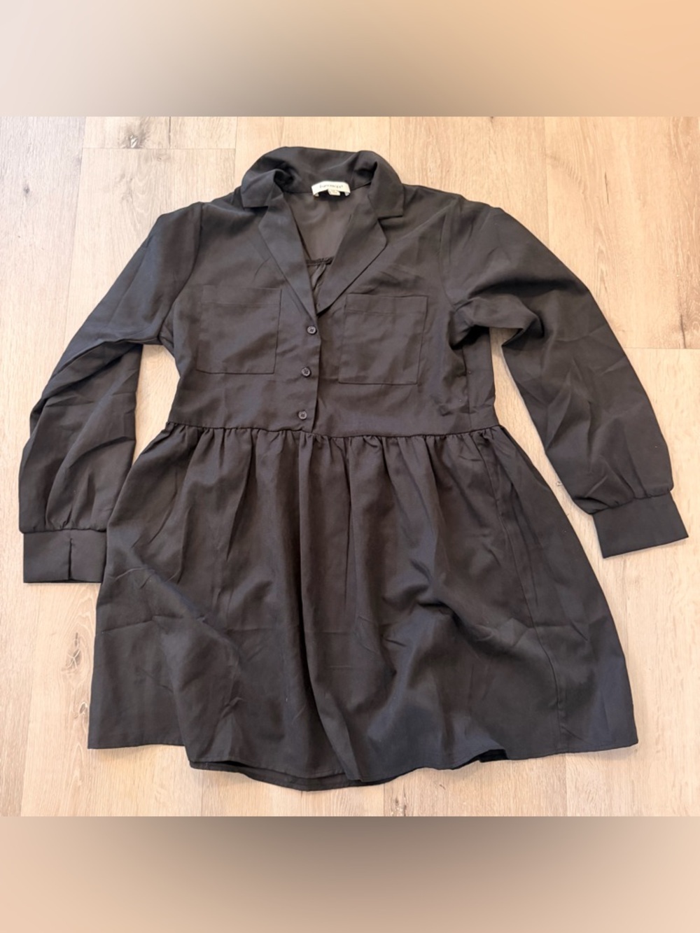 Francesca's Marilyn Button Collared Swing
Mini Dress | Medium